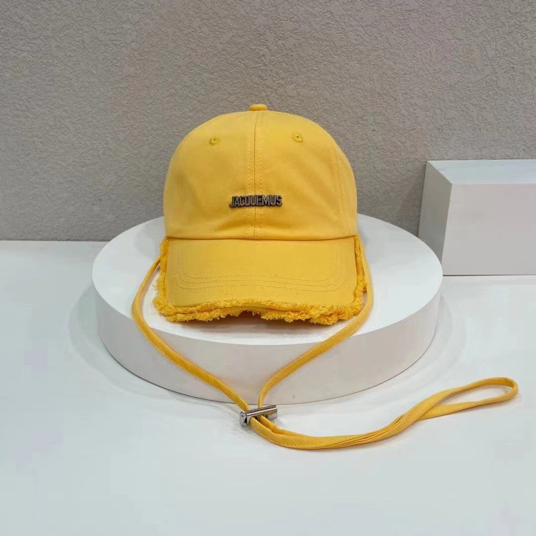 Wholesale retro all-match peaked cap sun protection sun hat drawstring